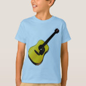 Pop Art Guitar T-shirt (Voorkant)