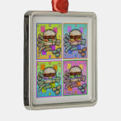 Pop Art HAMBURGER HANGING ORNAMENT (Rechts)