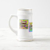 Pop Art HAMBURGER-MOK - Beer Stein Bierpul (Links)