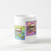 Pop Art HAMBURGER-MOK Koffiemok (Center)