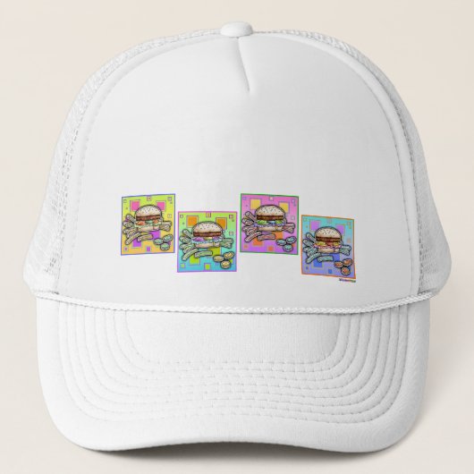 Pop Art HAMBURGER PET - SPORTPET (Voorkant)