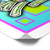 Pop Art HAMBURGER-POSTERS - PRINTS (Hoek)