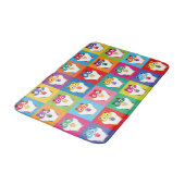 Pop Art Hamsters Bath Mat (Gekanteld)