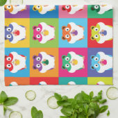 Pop Art Hamsters Kitchen Towel Theedoek (Gevouwen)