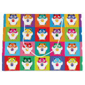 Pop Art Hamsters Large Gift Bag Groot Cadeauzakje (Voorkant)