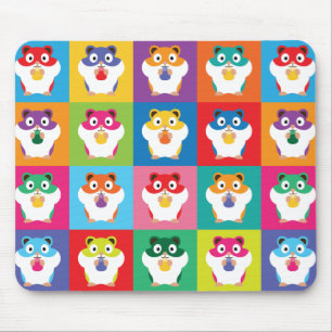 Pop Art Hamsters Muismat