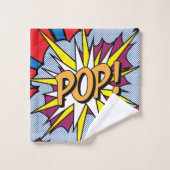 Pop Art handdoek (Wasdoekje)