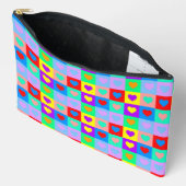 Pop Art Hart Patroon Etui (Open)