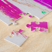 Pop Art Hawaii - Travel Beach Palm Tree Legpuzzel (Zijkant)