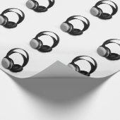 Pop Art Headphone Cadeaupapier (Hoek)