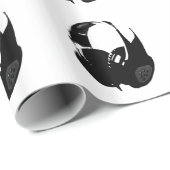 Pop Art Headphone Cadeaupapier (Rol Hoek)