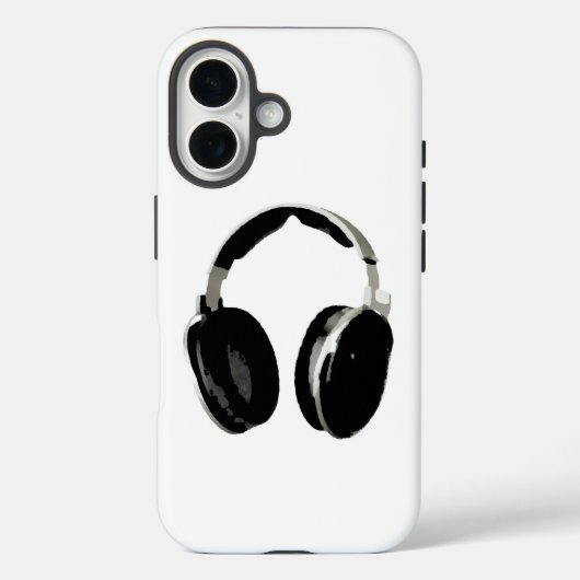 Pop Art Headphone Case-Mate iPhone Case (Achterkant)
