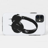 Pop Art Headphone Case-Mate iPhone Case (Achterkant (horizontaal))