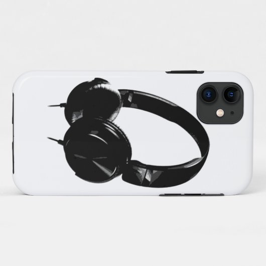 Pop Art Headphone Case-Mate iPhone Case (Achterkant (horizontaal))