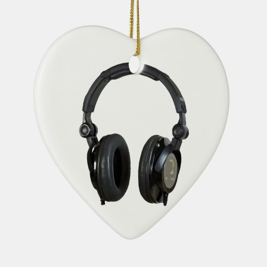 Pop Art Headphone Keramisch Ornament (Rechts)