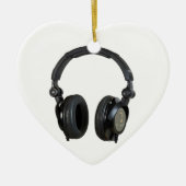 Pop Art Headphone Keramisch Ornament (Voorkant)