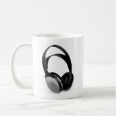 Pop Art Headphone Koffiemok (Links)
