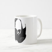 Pop Art Headphone Koffiemok (Voorkant rechts)