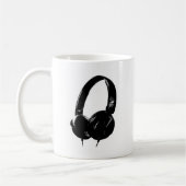 Pop Art Headphone Koffiemok (Links)