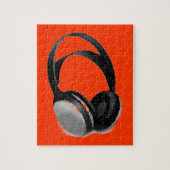 Pop Art Headphone Legpuzzel (Verticaal)