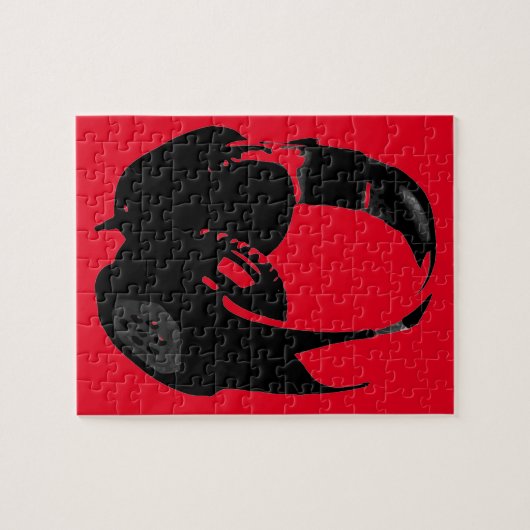 Pop Art Headphone Legpuzzel (Horizontaal)