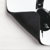 Pop Art Headphone Muismat (Hoek)