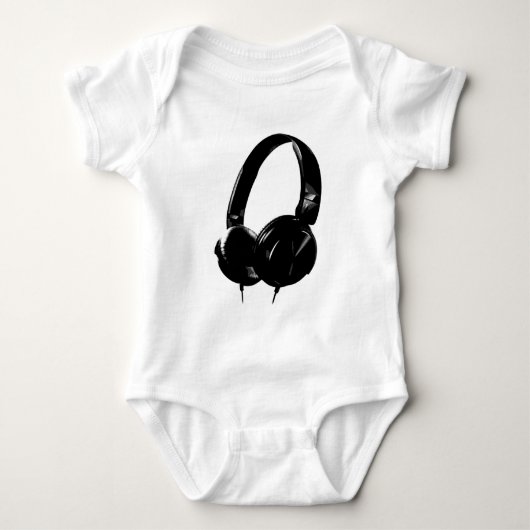 Pop Art Headphone Romper (Voorkant)