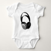 Pop Art Headphone Romper (Voorkant)