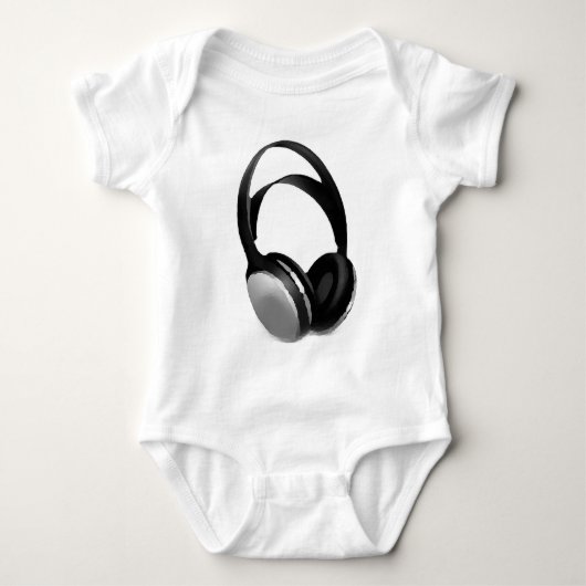 Pop Art Headphone Romper (Voorkant)