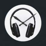 Pop Art Headphone Ronde Klok<br><div class="desc">Hip Hop, R&B, Rock, Heavy Metal, Techno, Punk, Rap, Classic, African American, Jazz... . We houden van muziek, we houden van luisteren naar cd's, radio. Geniet van het bekijken van videoclips, mixes, remixes, cover.</div>