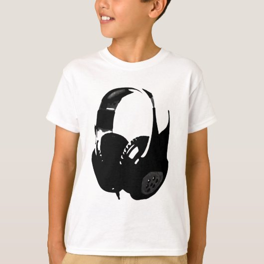 Pop Art Headphone T-shirt (Voorkant)
