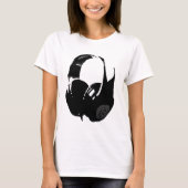 Pop Art Headphone T-shirt (Voorkant)