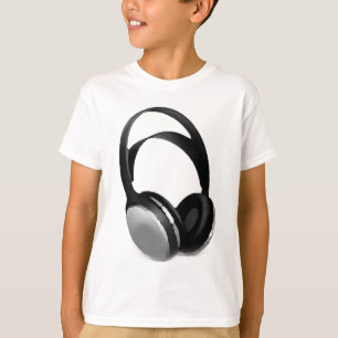 Pop Art Headphone T-shirt