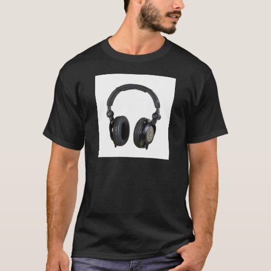 Pop Art Headphone T-shirt (Voorkant)