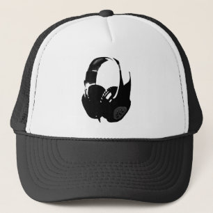Pop Art Headphone Trucker Pet