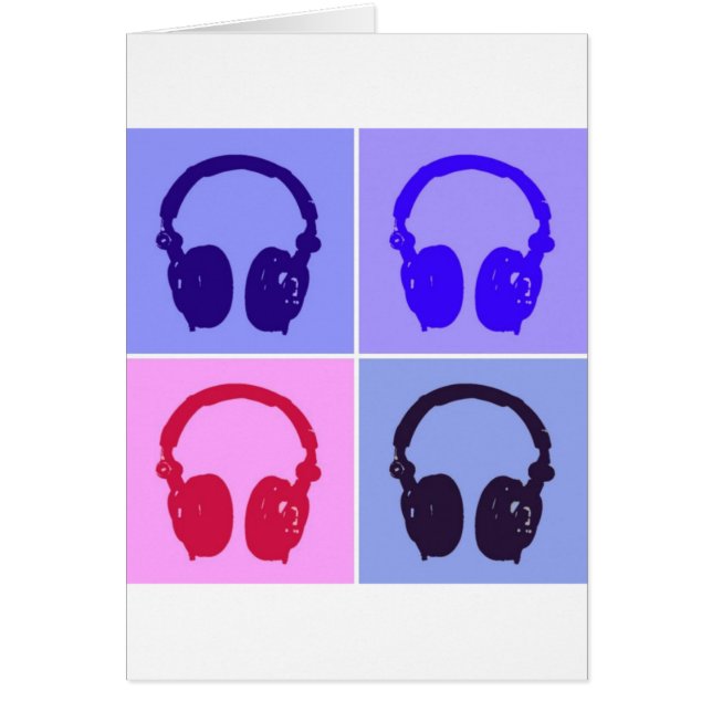 Pop Art Headphones (Voorkant)