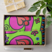 pop Art Hearts tissue papier (Geschenk)