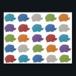 Pop Art Hedegel Poster<br><div class="desc">Aangepast uit een afbeelding van mijzelf</div>