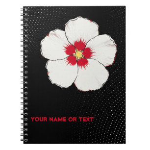 Pop Art Hibiscus 'Red Heart': De Eeuwige Bloei Notitieboek