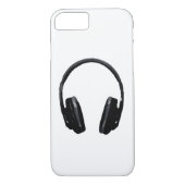Pop Art Hoofdtelefoon iPhone 7 Hoesje (Achterkant)