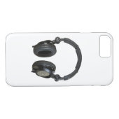 Pop Art Hoofdtelefoon iPhone 7 Hoesje (Achterkant (Horizontaal))