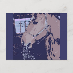 Pop Art Horse Briefkaart