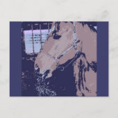 Pop Art Horse Briefkaart (Voorkant)