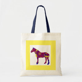 Pop Art Horse Canvas tas