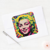 Pop Art Icon Sticker (Envelop)