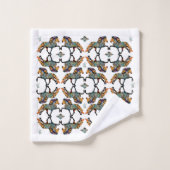 Pop Art IJslands Paard Bad Handdoek (Wasdoekje)