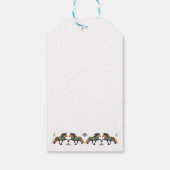Pop Art IJslands Paard Cadeaulabel (Achterkant)