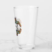 Pop Art IJslands Paard Glas (Links)