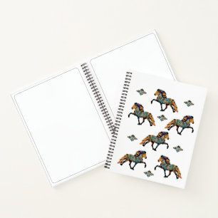 Pop Art IJslands Paard Notitieboek
