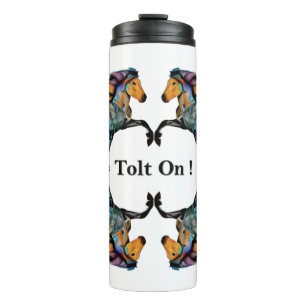 Pop Art IJslands Paard Thermosbeker
